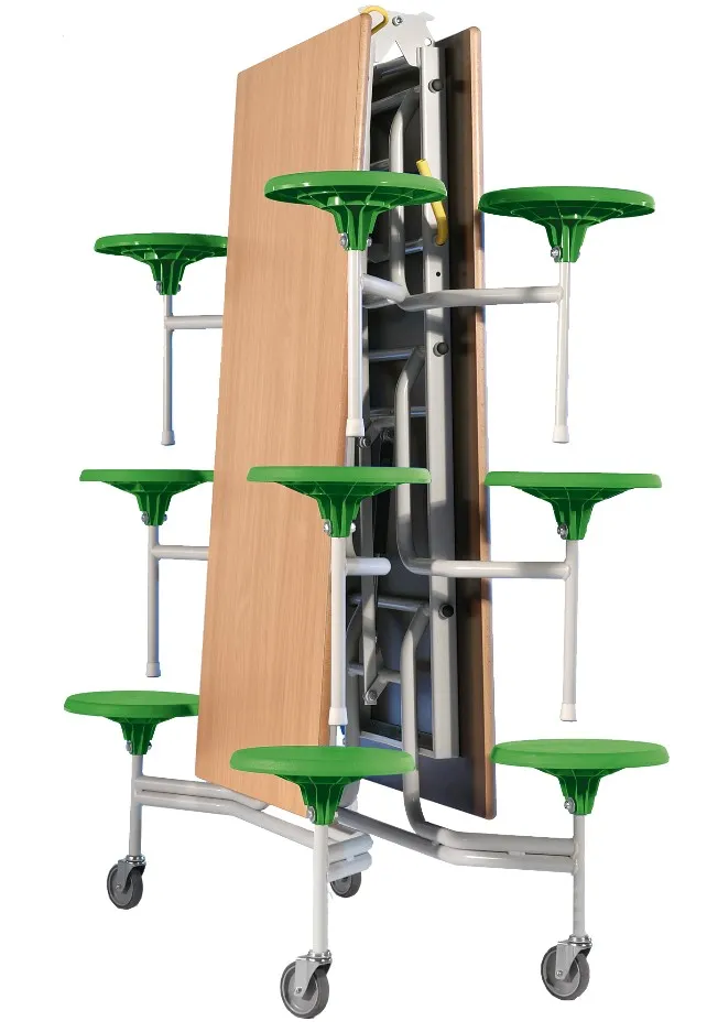 Klapptisch rechteckig "Spaceflex 2.0" mit Melaminplatte