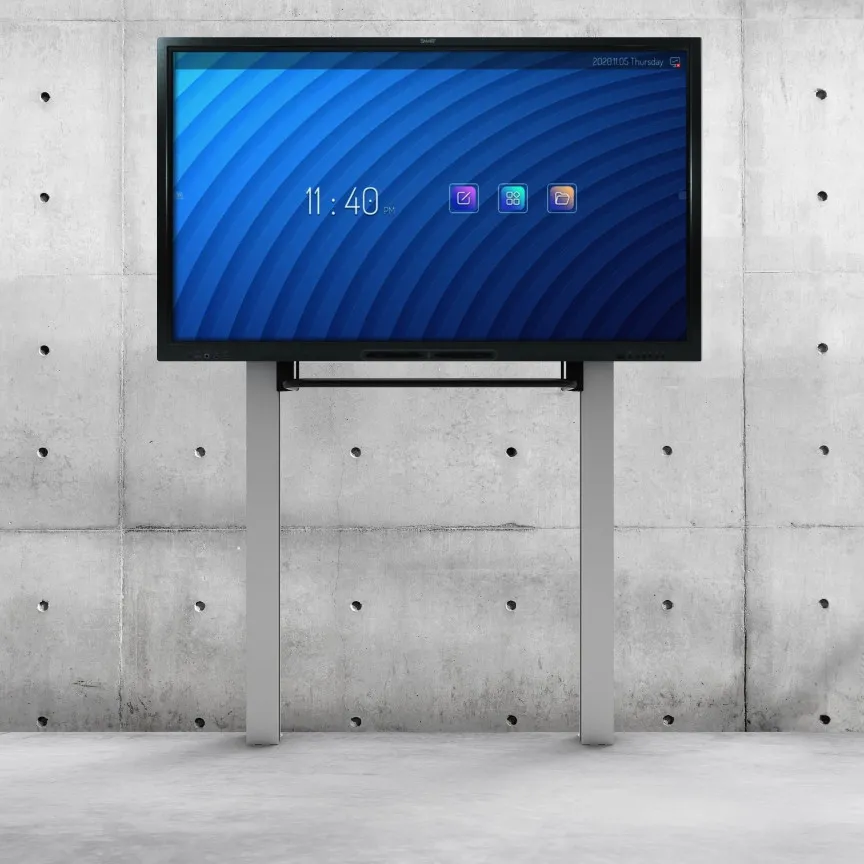 SMF Solutions PBW-DUL-D23-B86 Pylonenhöhenverstellung für 86" Displays Boden/Wand, nachlegbar, 2300 mm