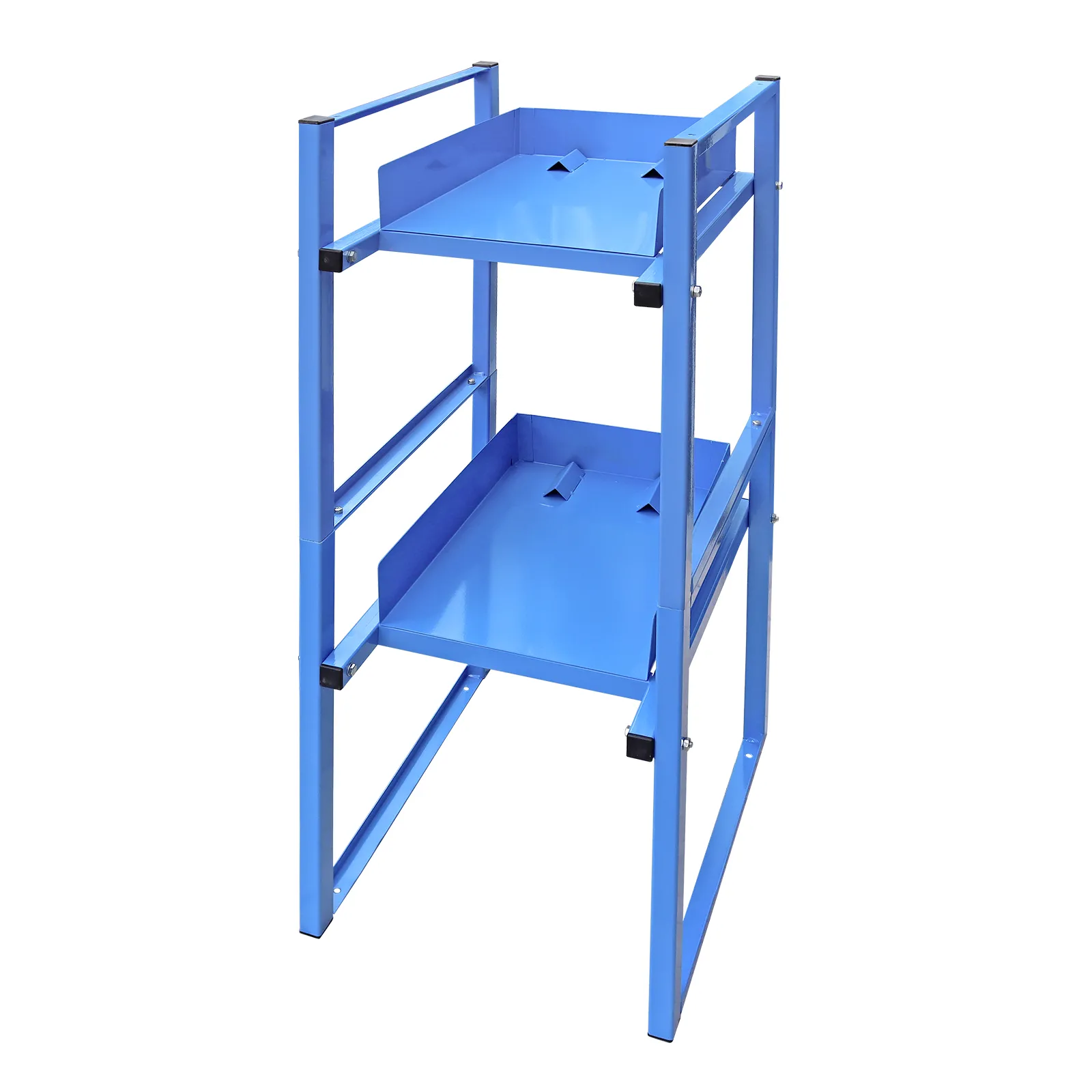 Fassregal für 30-60 Liter Fässer Duo | HxBxT 120x47x65cm | Lichtblau