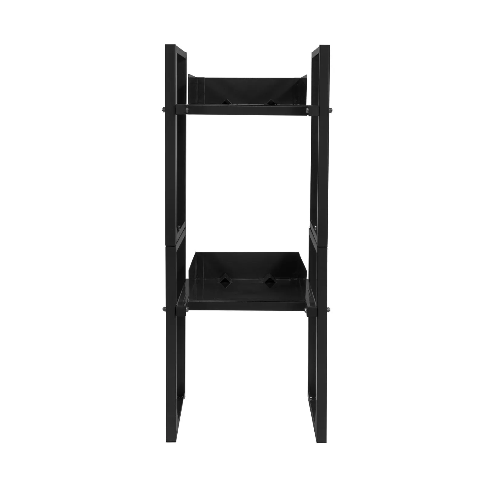 Fassregal für 30-60 Liter Fässer Duo | HxBxT 116x47x65cm | Anthrazitgrau