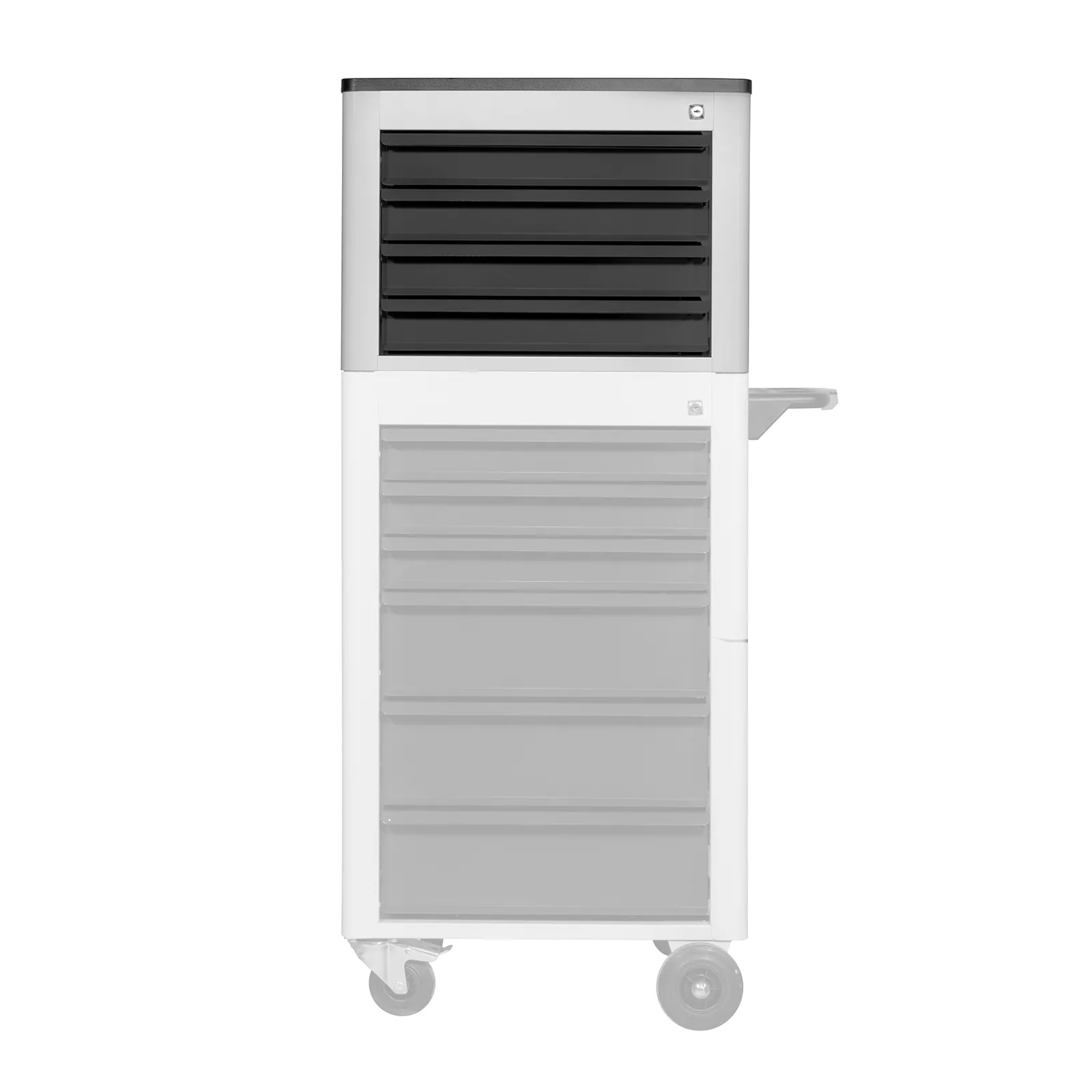 Werkzeugtruhe für Werkstattwagen Cheetah | 4 Schubladen | HxBxT 45x40x44cm | Lichtgrau