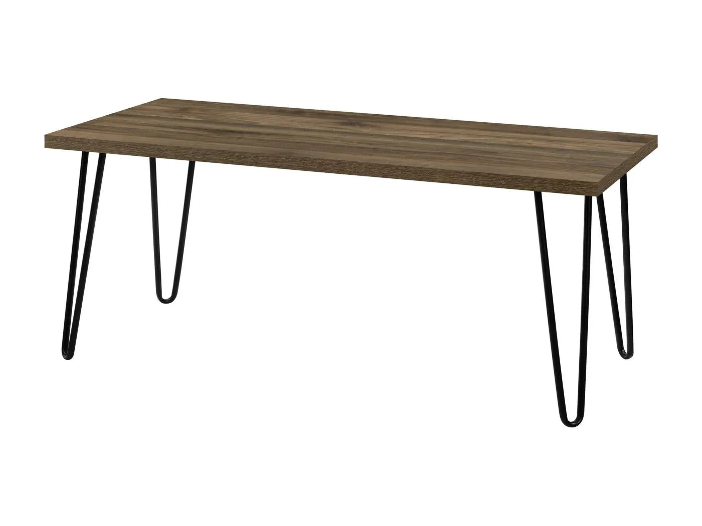 Couchtisch Rechteckig aus laminierter Spanplatte Nussbaum