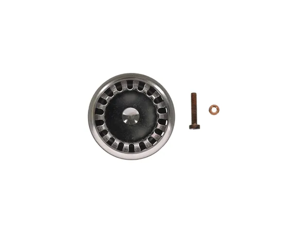 Excenterbetätigtes Körbchen für Restebecken Zubehör 940882, 80 x 100 mm, Verchromt