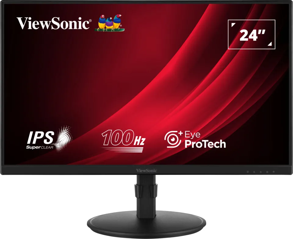 ViewSonic VA2408-HDJ 24" IPS Monitor, 1920 x 1080 Full HD, 100Hz, 5ms