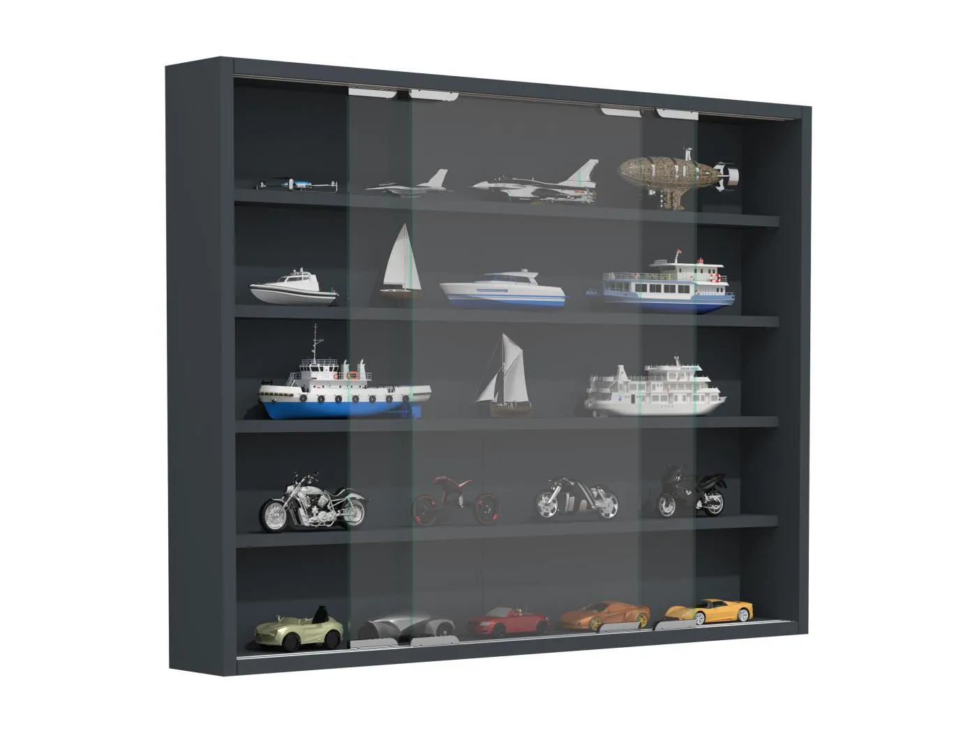 Hängevitrine Wandvitrine Sammel Deko Agisa L