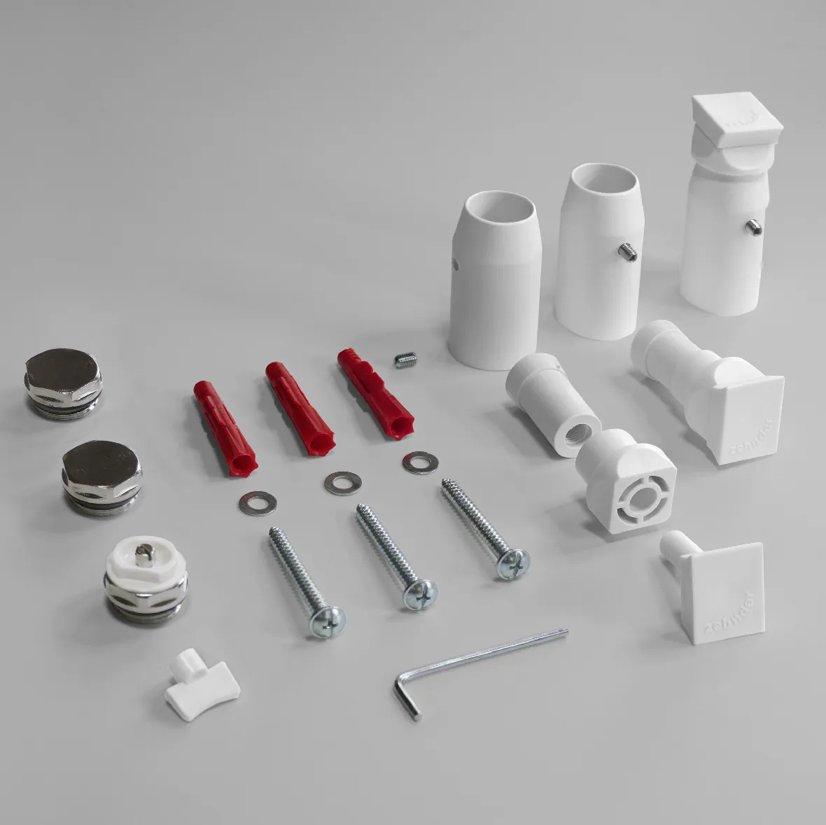 Zubehör Wand-Montagezubehör weiß, für Dero