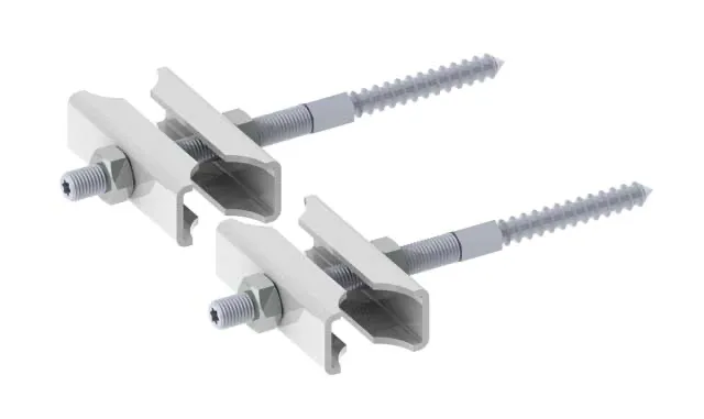 Zubehör Set TSKC, 2xTSKC130 L=130 mm, RAL 9016