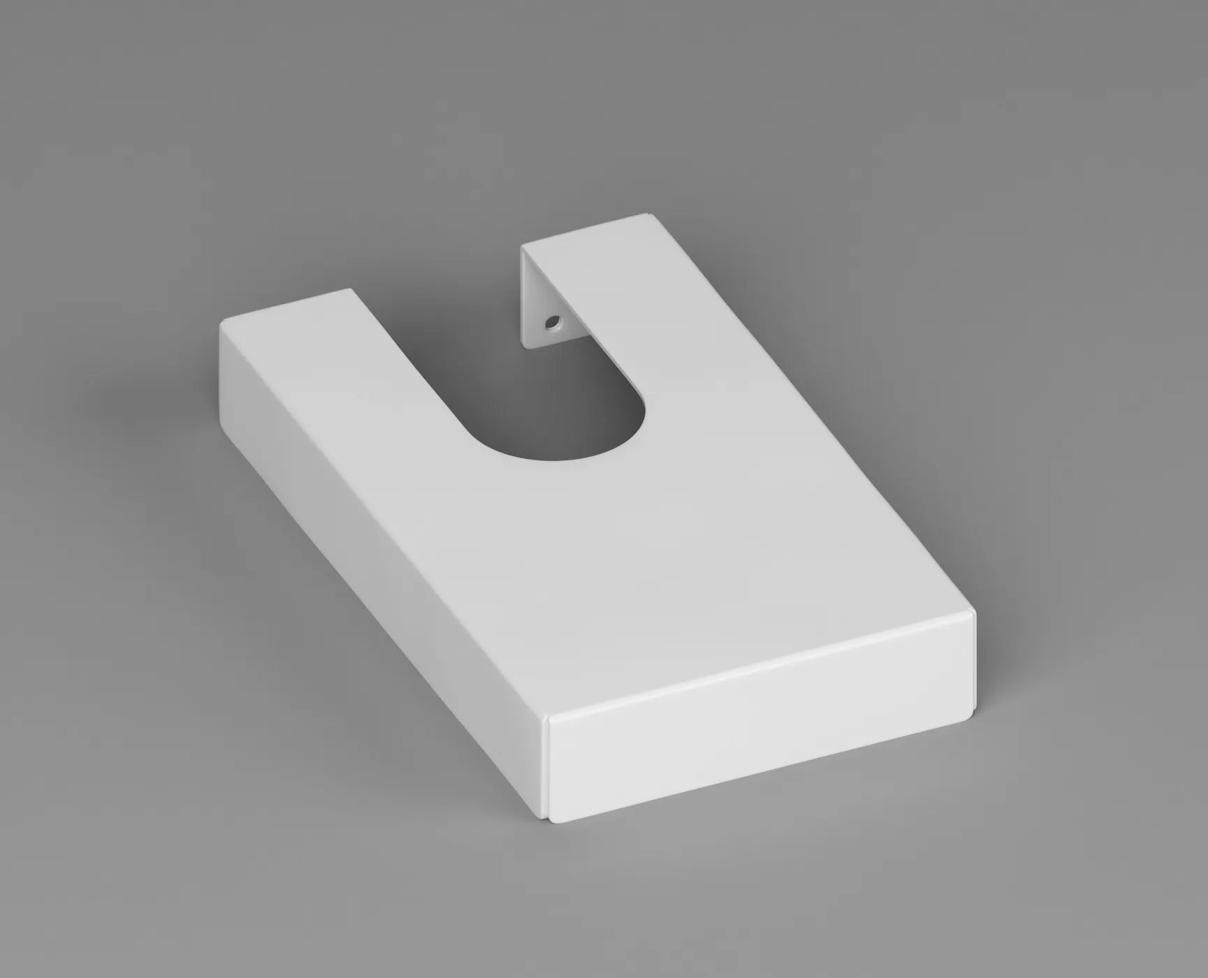 Zubehör Abdeckkappe, RAL 9016 für angeschweißte Fußkonsole Nova