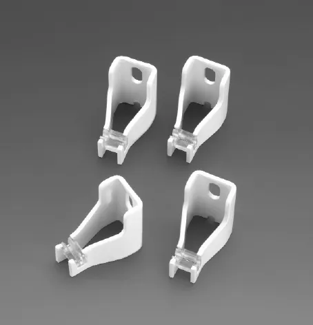 Zubehör Set C41, 4 x C41 weiß RAL 9016