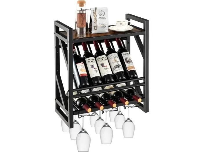 Weinregal für 10 Weinflaschen